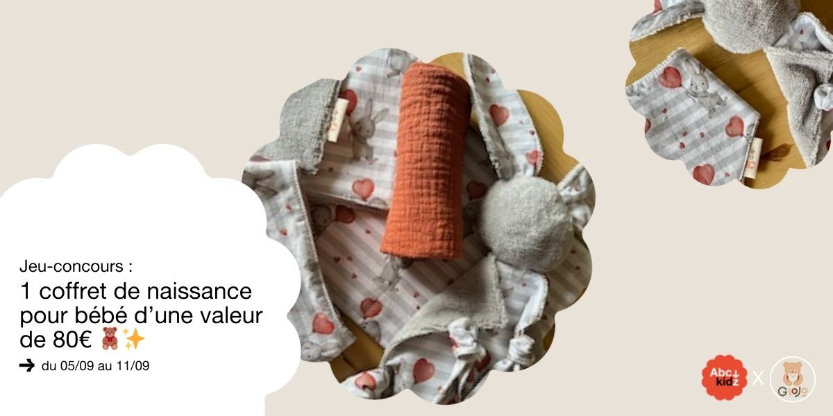Jeu-concours : gagnez un coffret naissance fait main signé Giojo !